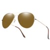 Classic Aviator Sunglasses 62MM for Women Men Glasses Lens Pilot