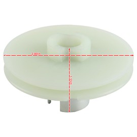 AUTOKAY 503102405 Recoil Starter Pulley Fit for Husqvarna 266 272 272K 268 268K 61 Chainsaw