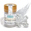 Squires Kitchen Designer Silver Sparkle Metallic Lustre Dust 5g