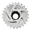 SUNRACE Cassette de Piñones Ruta CSR86 8P 11/23D Nickel Plata