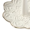 RUIMIC Ceramic White Mandala Jewelry Holder Decorative Ring Holder/Trinket Tray