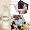 Wedding Wine Bag, Engagement Gift, Pairs well with getting married,