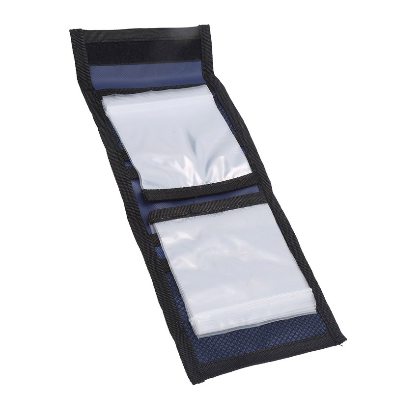 10 Pockets Fly Fishing Leader Wallet Case for Tippet Storage