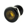 Alpinetech 12mm 1/2" Amber 12V LED Metal Indicator Pilot Custom