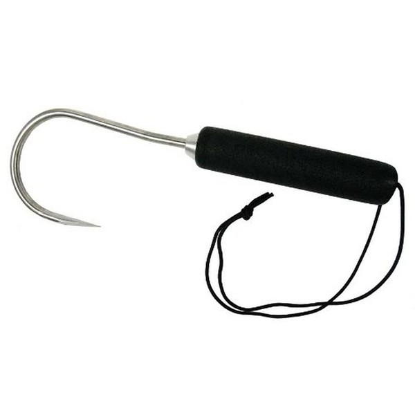 Sea Striker SSHG3L Aluminum Hand Gaff, 3 Inch Stainless Hook, 9 inch Handle, Multi, One Size