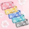 DLseego Sakura White Flower Floral Clear Switch Lite Protective Case