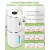 KeeKit Automatic Soap Dispenser, 380ml/12.8oz Touchless Foaming Soap Dispenser Rechargeable,