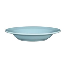 Fiesta Ceramic Serving Bowl, Light Blue, 13 inches