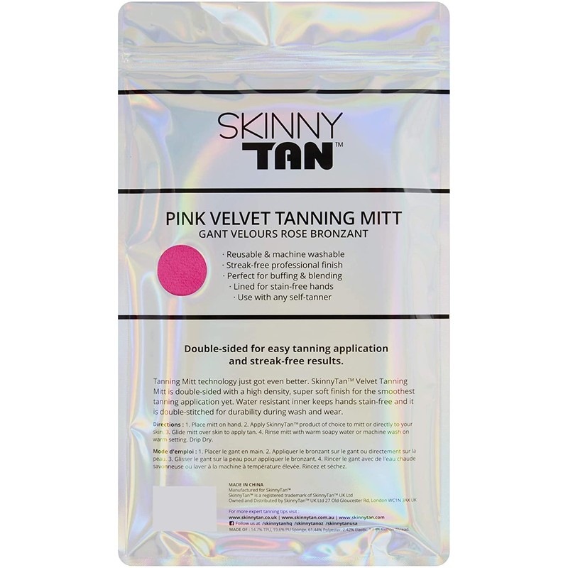 Skinny Tan Dual Use Double Sided Luxury Fake Tan Mitt