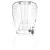 CreativeWare 3 Gallon Beverage Dispenser With Ice Cylinder And Fruit