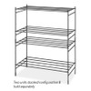 Whitmor Modular 2-Tier Stacker Shelf