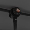 vidaXL Rectangular Outdoor Parasol with Aluminum Pole - Anthracite Fabric