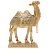 Gold Brass Camel Figurine Small Statue Office Home Desk Decoration