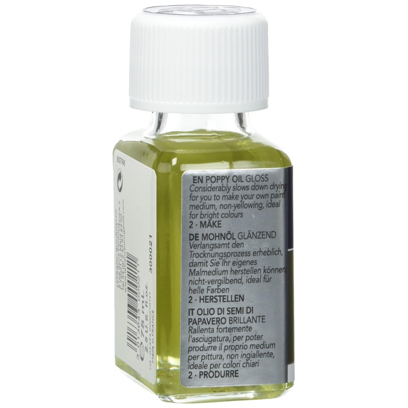 Lefranc & Bourgeois POPPY OIL PAINTING MEDIUM IN 75ML BOTTLE