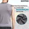 Bodyprox Baseball Chest Protector Shirt (Adult-M) Black