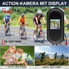 LXMIMI Upgraded Action Cam, 120° Mini Action Video Camera, Magnetic