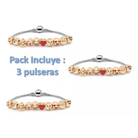 Emoji Pulsera De Encanto Emoji 10 Accesos