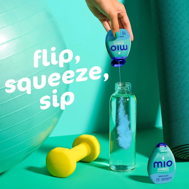Mio Sport Liquid Water Enhancer, Arctic Grape (2 ct) +