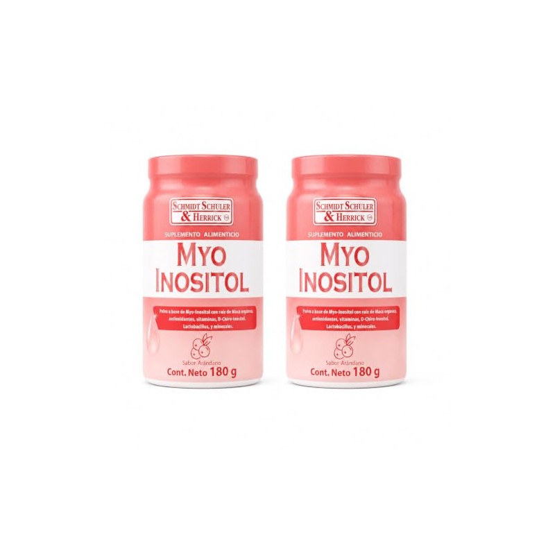 Myo Inositol en Polvo Sabor Arándano 180 g Schuler 2