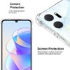 jonlineuk Honor X7a Case Shock-Absorbent Transparent Slim Clear Gel Bumper