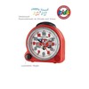 JACQUES FAREL HappySound Kinderwecker mit Melodie Soundwecker Rot mit Feuerwehr