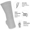 Silver Fiber Conductive Ankle Pad Therapy Ankle Brace Sleeve for