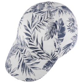 Lipodo Leaves Children's Cap Boys / Girls - Baseball Cap with Cotton - One Size Children's Size (approx. 49-56 cm) - Washable up to 30 Degrees - Baseball Cap with Tropical Print - Cap Spring / Summer,