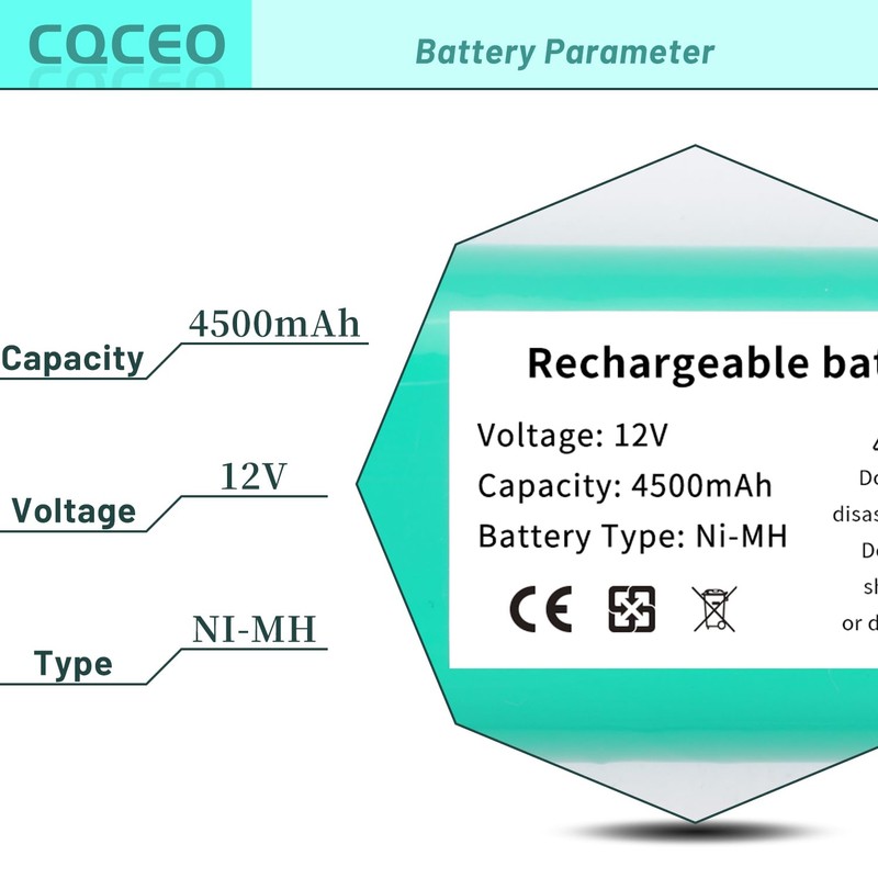 CQCEO 70e 4500mAh Vacuum Cleaner Battery for Neato Botvac D