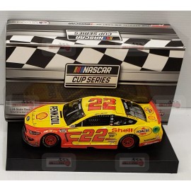 Lionel Joey Logano 2021 Lionel #22 Pennzoil/Shell Bristol Dirt Raced Ford Mustang 1/24