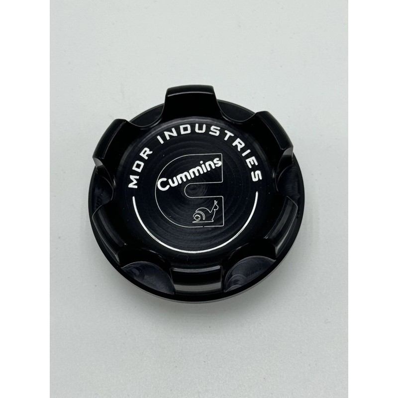 MDR Anodized Black Billet Oil Cap for Dodge Cummins 24V