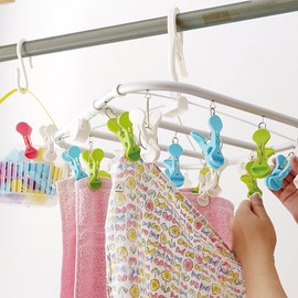 Gendai Hyakka Clothespins SUNNY RAINBOW Laundry Pinch Set of 30 K801RA