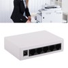 5 Port 10/100Mbps Ethernet Switch Plug and Play Unmanaged Home