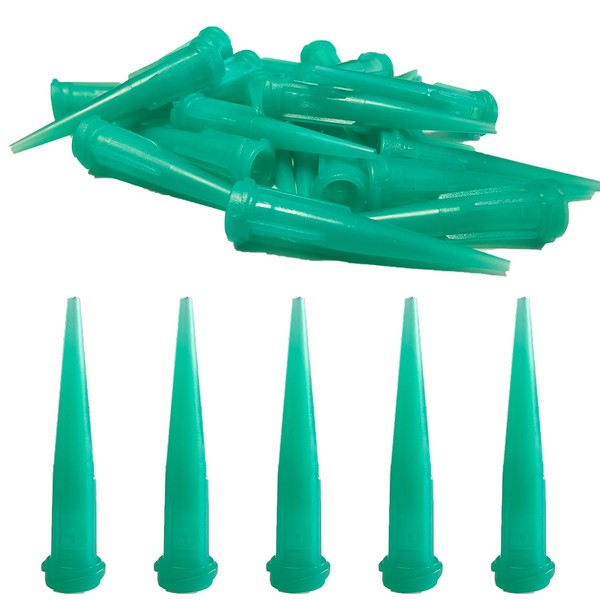 18GA Plastic Dispensing Needles 120pcs Precision Glue Applicator Tips for