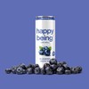 Happy Being Sparkling Nutrient-Rich Organic Blueberry & Peach Rose White