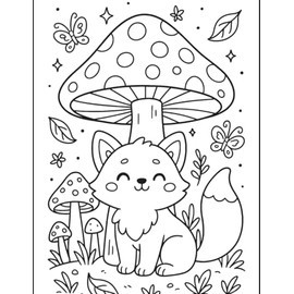 Woodland Animal Composition Notebook for Kids: Cute Fox, Owl, and Forest Friends – Wide Ruled 8.5 x 11 Notebook for School, Writing, or Journaling