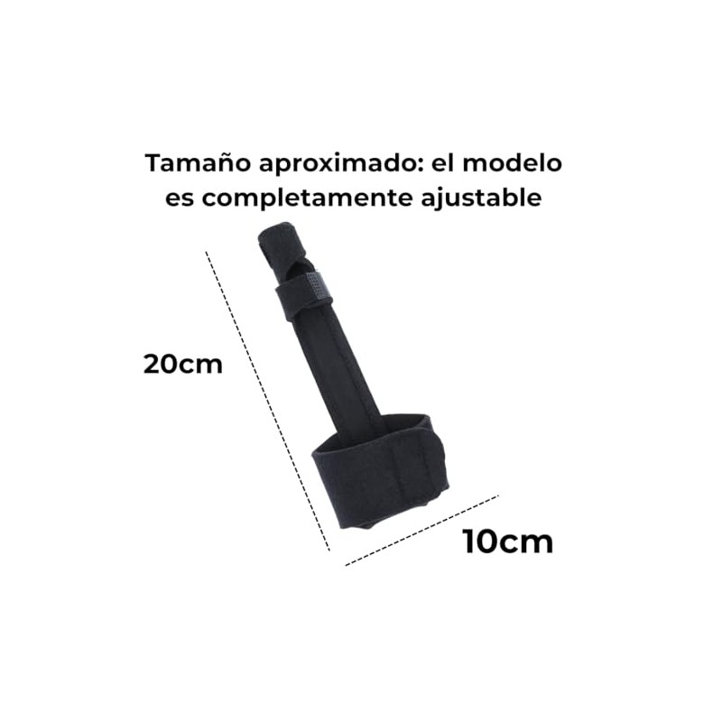 Férula Inmovilizadora para Pulgar y Dedos | Soporte Ortopédico Ajustable