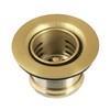 Kingston Brass K451BBB Portland Stainless Steel Bar Sink Basket Strainer,