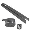 Rear Windshield Wiper Arm Cover Trim Carbon Fiber Style Decoration