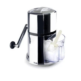 IBILI Ice Crusher 16x26 cm, Stainless Steel, Silver/Black, 16 x 16 x 26 cm