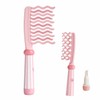 Wide Tooth Comb for Curly Hair, Dual Row Wave Teeth