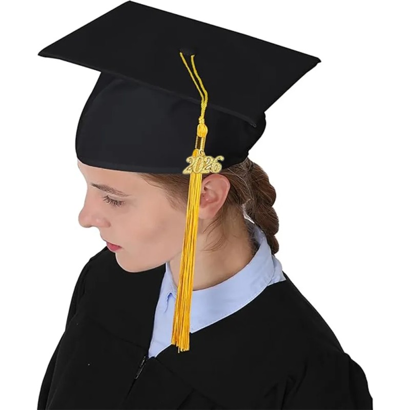 4 Gorros De Graduación Con Borlas Y Colgante 2026
