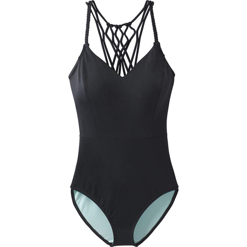 prAna Women's Talula Onepiece, Black Solid, XSmall