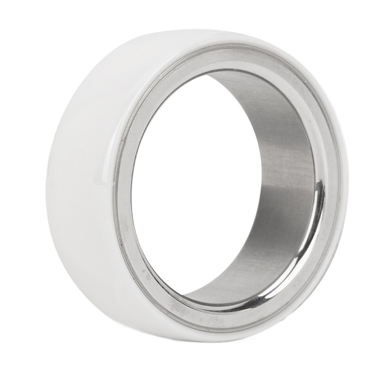 Smart Health Ring Stainless Steel Waterproof 23mah Lightweight Sleep Health
