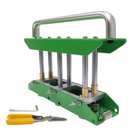 INTSUPERMAI Three-Station Edge Roller Bender 0-90° Bending Angle Metal Roofing Tools Sheet hapiMetal Edge Rolling Machine for 0.3-1mm Steel Sheet Metal Brake