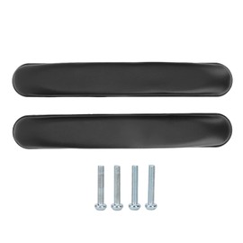 Fyearfly Wheelchair Armrest, Armrest Pads for Wheelchair Users, 1 Pair of Wheelchair Armrests, Wear-Resistant, Waterproof Arm Pads with Screws for Wheelchairs for Elbow Comfort