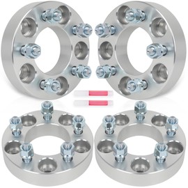 SCITOO 4Pcs 5x4.5 to 5x108 Wheel Adapters 1.25 inch Bore 74mm Studs 12x1.5 5 Lug Wheel Spacers No Hubcentric Fit for Hyundai Tucson 2005-2021,for Honda Civic 1973-2021