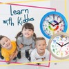 Kiddus Kid’s Wall Clock Analogue Time Teacher with Time Learning