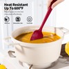 Lavinrose Kitchen Silicone Spatula Set, 600ºF High Heat Flex Silicone