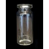 Unbranded 100pcs-10ml Clear Vials+20mm Black capsGlass Bottles HPLC Beveled Edge