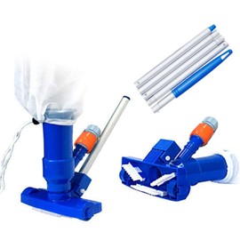Swimming Pool Cleaner Set Vacuum Suction Head Pool Cleaning and Scrubbing Tool
